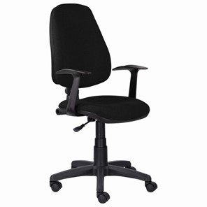 Кресло офисное BRABIX "Comfort MG-321", регулируемая эргономичная спинка, ткань, черное, 532556 в Вологде