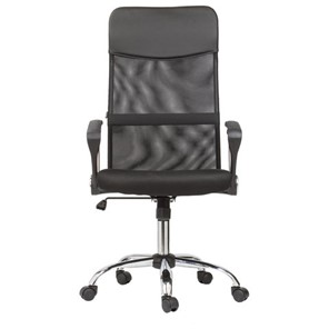 Офисное кресло BRABIX "Flash MG-302", с подлокотниками, хром, черное, 530867 в Вологде - предосмотр 3