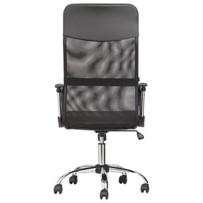 Офисное кресло BRABIX "Flash MG-302", с подлокотниками, хром, черное, 530867 в Вологде - предосмотр 5