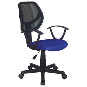 Компьютерное кресло Brabix Flip MG-305 (ткань TW, синее/черное) 531919 в Вологде