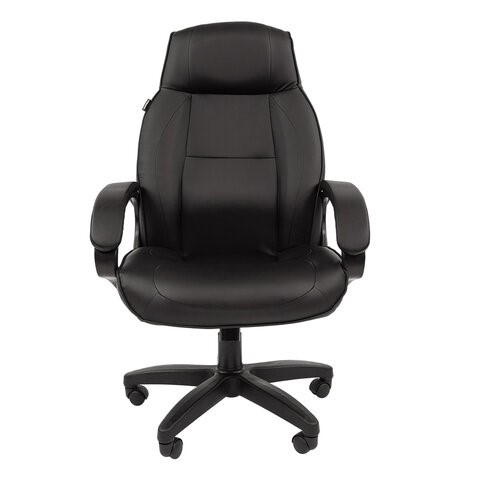 Кресло офисное BRABIX "Formula EX-537", экокожа, черное, 531388 в Вологде - изображение 2