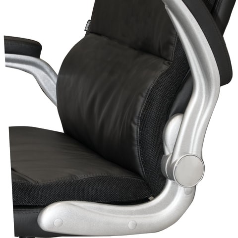Компьютерное кресло BRABIX "Fregat EX-510", рециклированная кожа, черное, 530863 в Вологде - изображение 6