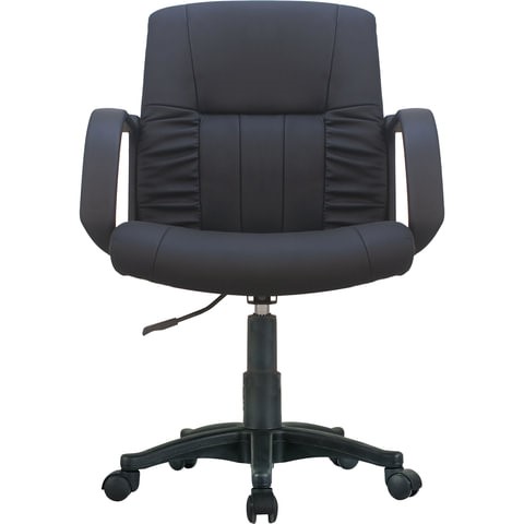 Кресло офисное BRABIX "Hit MG-300", с подлокотниками, экокожа, черное, 530864 в Вологде - изображение 3