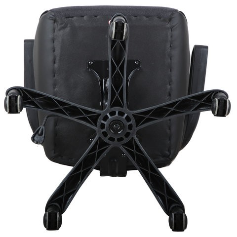 Офисное кресло Brabix Nitro GM-001 (ткань, экокожа, черное) 531817 в Вологде - изображение 7