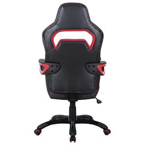 Кресло Brabix Nitro GM-001 (ткань, экокожа, черное, вставки красные) 531816 в Вологде - предосмотр 5
