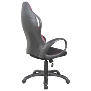 Офисное кресло Brabix Premium Force EX-516 (ткань, черное/вставки красные) 531571 в Вологде - предосмотр 3