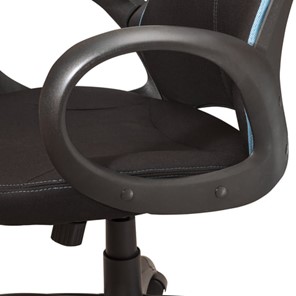 Кресло Brabix Premium Force EX-516 (ткань, черное/вставки синие) 531572 в Вологде - предосмотр 9