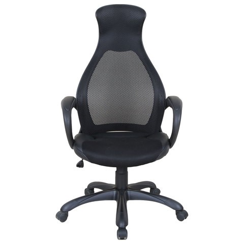 Компьютерное кресло Brabix Premium Genesis EX-517 (пластик черный, ткань/экокожа/сетка черная)   531574 в Вологде - изображение 3