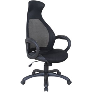 Компьютерное кресло Brabix Premium Genesis EX-517 (пластик черный, ткань/экокожа/сетка черная)   531574 в Вологде