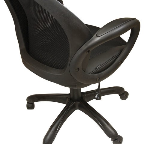 Компьютерное кресло Brabix Premium Genesis EX-517 (пластик черный, ткань/экокожа/сетка черная)   531574 в Вологде - изображение 6