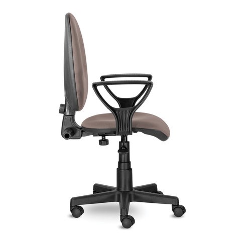 Компьютерное кресло Brabix Prestige Ergo MG-311 (регулируемая эргономичная спинка, ткань, бежевое) 531873 в Вологде - изображение 1