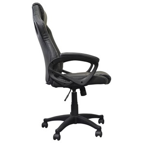 Кресло офисное Brabix Rider Plus EX-544 КОМФОРТ (экокожа, черное/серое) 531582 в Вологде - предосмотр 3