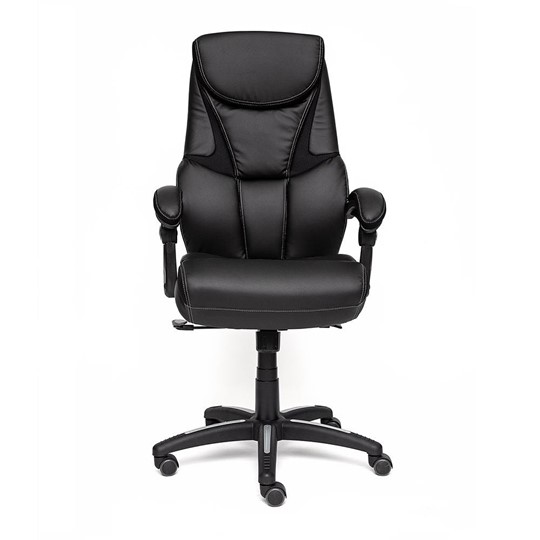 Офисное кресло CAMBRIDGE кож/зам/ткань, черный/черный , 36-6/11 арт.12756 в Вологде - изображение 1