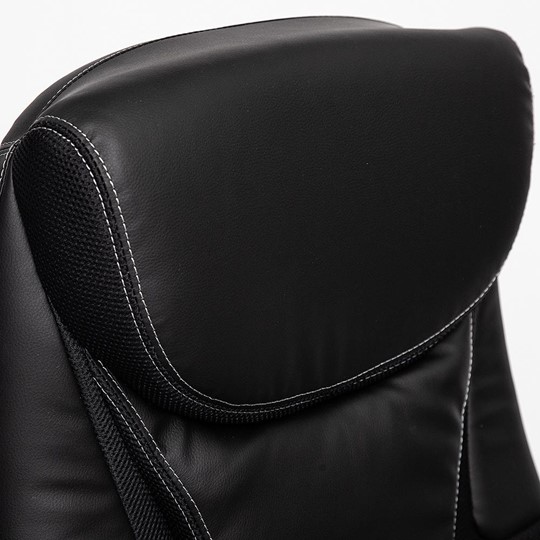Офисное кресло CAMBRIDGE кож/зам/ткань, черный/черный , 36-6/11 арт.12756 в Вологде - изображение 10