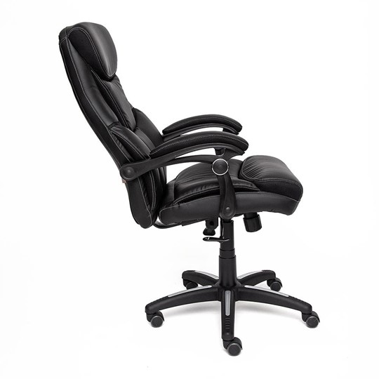 Офисное кресло CAMBRIDGE кож/зам/ткань, черный/черный , 36-6/11 арт.12756 в Вологде - изображение 3