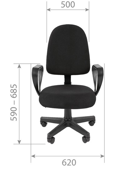 Кресло CHAIRMAN 205, черное в Вологде - изображение 2