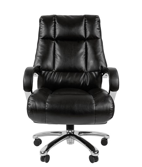 Офисное кресло CHAIRMAN 405 экокожа черная в Вологде - изображение 1