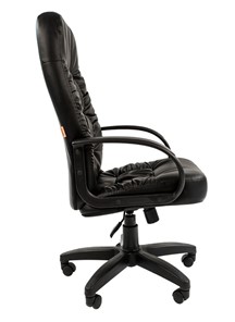 Кресло офисное CHAIRMAN 416, экокожа, цвет черный в Вологде - предосмотр 5