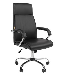Кресло офисное CHAIRMAN 425 экокожа черная в Вологде - предосмотр