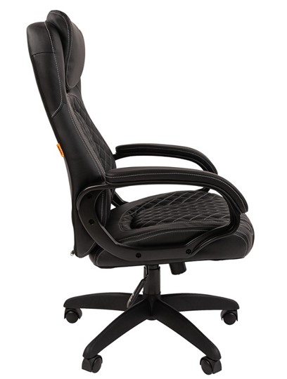 Компьютерное кресло CHAIRMAN 432, экокожа, цвет черный в Вологде - изображение 5