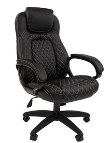 Компьютерное кресло CHAIRMAN 432, экокожа, цвет черный в Вологде - предосмотр 3