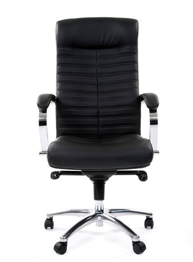 Кресло компьютерное CHAIRMAN 480 экожа черная в Вологде - изображение 1