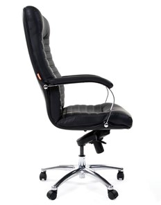 Кресло компьютерное CHAIRMAN 480 экожа черная в Вологде - предосмотр 2