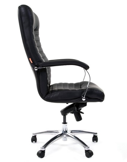 Кресло компьютерное CHAIRMAN 480 экожа черная в Вологде - изображение 2