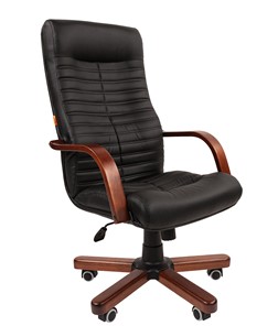 Кресло компьютерное CHAIRMAN 480 WD, экокожа, цвет черный в Вологде