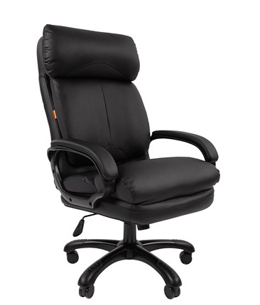 Компьютерное кресло CHAIRMAN 505 Экокожа черная в Вологде - изображение
