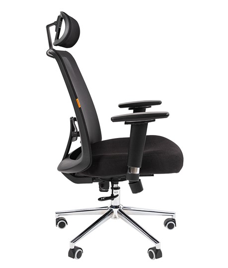 Офисное кресло CHAIRMAN 535 LUX сетчатый акрил черный / полиэстер черный в Вологде - изображение 2
