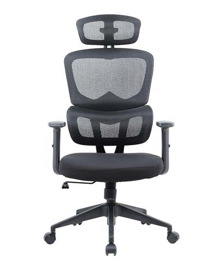 Компьютерное кресло CHAIRMAN 560 cетчатый акрил черный / полиэстер черный в Вологде - изображение 1