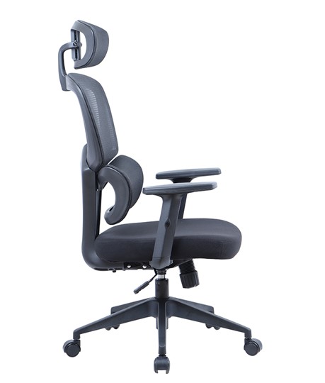 Компьютерное кресло CHAIRMAN 560 cетчатый акрил черный / полиэстер черный в Вологде - изображение 2