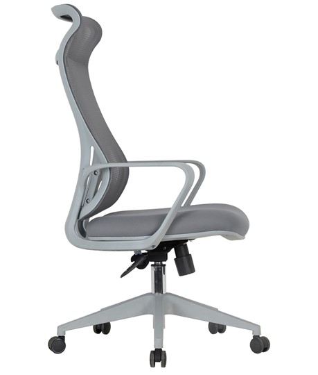 Офисное кресло CHAIRMAN 577, сетчатый акрил серый / полиэстер серый в Вологде - изображение 1