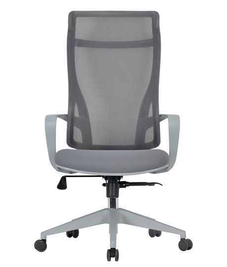 Офисное кресло CHAIRMAN 577, сетчатый акрил серый / полиэстер серый в Вологде - изображение 2