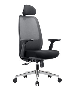 Кресло компьютерное CHAIRMAN 581 Сетчатый акрил черный / Полиэстер черный в Вологде - предосмотр
