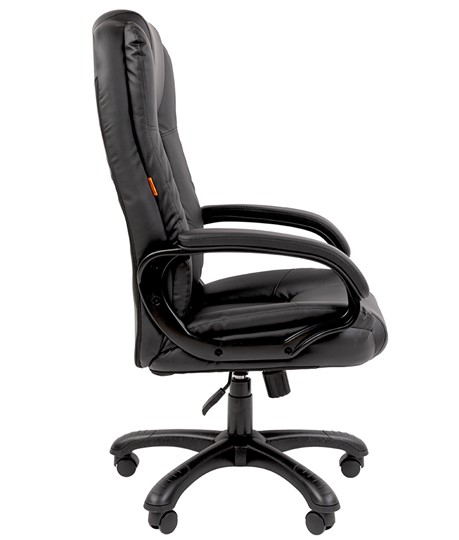 Офисное кресло CHAIRMAN 600 экокожа черная в Вологде - изображение 2
