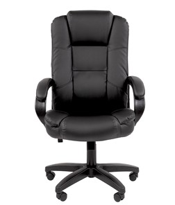 Офисное кресло CHAIRMAN 600 LT экокожа черная в Вологде - предосмотр 1