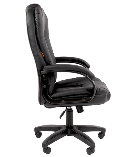 Офисное кресло CHAIRMAN 600 LT экокожа черная в Вологде - изображение 2