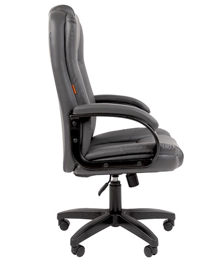 Офисное кресло CHAIRMAN 600 LT экокожа серая в Вологде - изображение 2