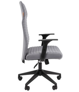 Кресло компьютерное CHAIRMAN 611 серый в Вологде - предосмотр 2