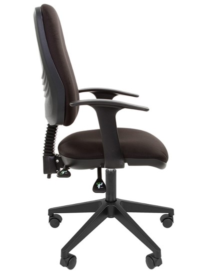 Кресло компьютерное CHAIRMAN 661 Ткань стандарт 15-21 черная в Вологде - изображение 2
