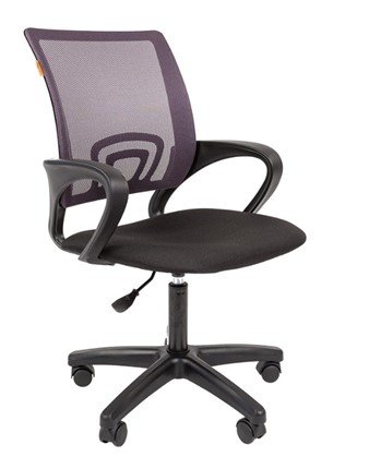Кресло офисное CHAIRMAN 696 black LT, серое в Вологде - изображение