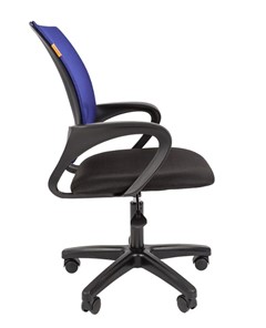 Кресло офисное CHAIRMAN 696 black LT, синий в Вологде - предосмотр 2