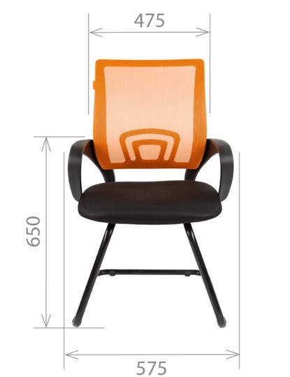 Кресло CHAIRMAN 696V, цвет красный в Вологде - изображение 1