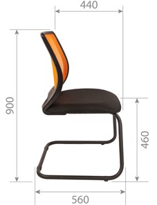 Офисное кресло CHAIRMAN 699V, цвет зеленый в Вологде - предосмотр 4