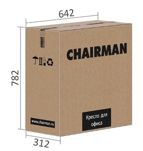 Кресло компьютерное CHAIRMAN 727 ткань ст., цвет черный в Вологде - предосмотр 7
