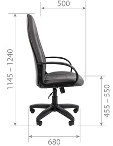 Кресло CHAIRMAN 727 ткань ст., цвет серый в Вологде - предосмотр 4