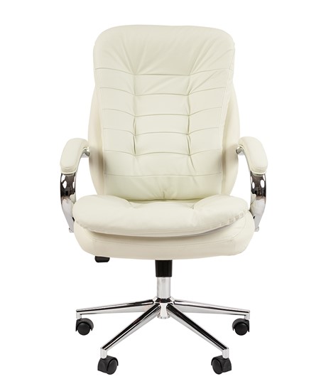 Офисное кресло CHAIRMAN 795 экокожа, цвет белый в Вологде - изображение 1