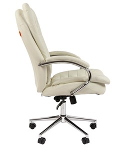 Офисное кресло CHAIRMAN 795 экокожа, цвет белый в Вологде - предосмотр 2